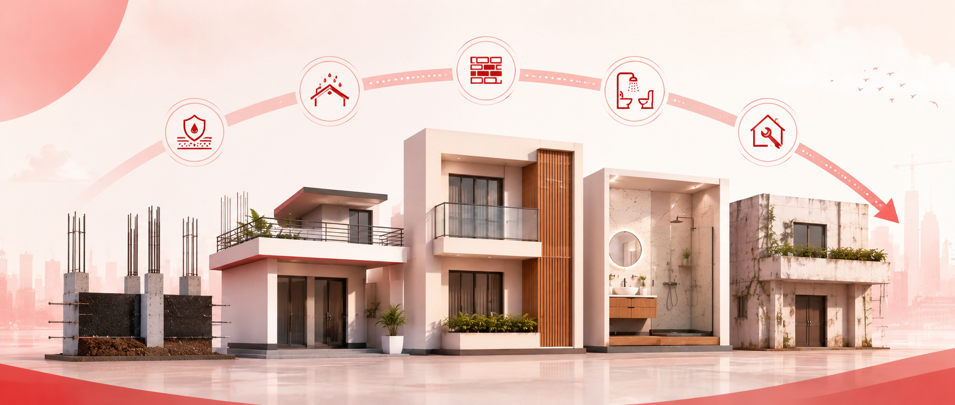 The Lifecycle of a Building: Where Waterproofing Matters Most
