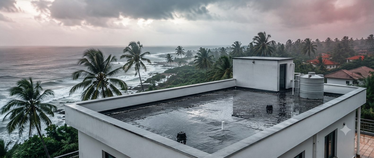 What Are the Signs of Roof Waterproofing Failure in Coastal Areas?