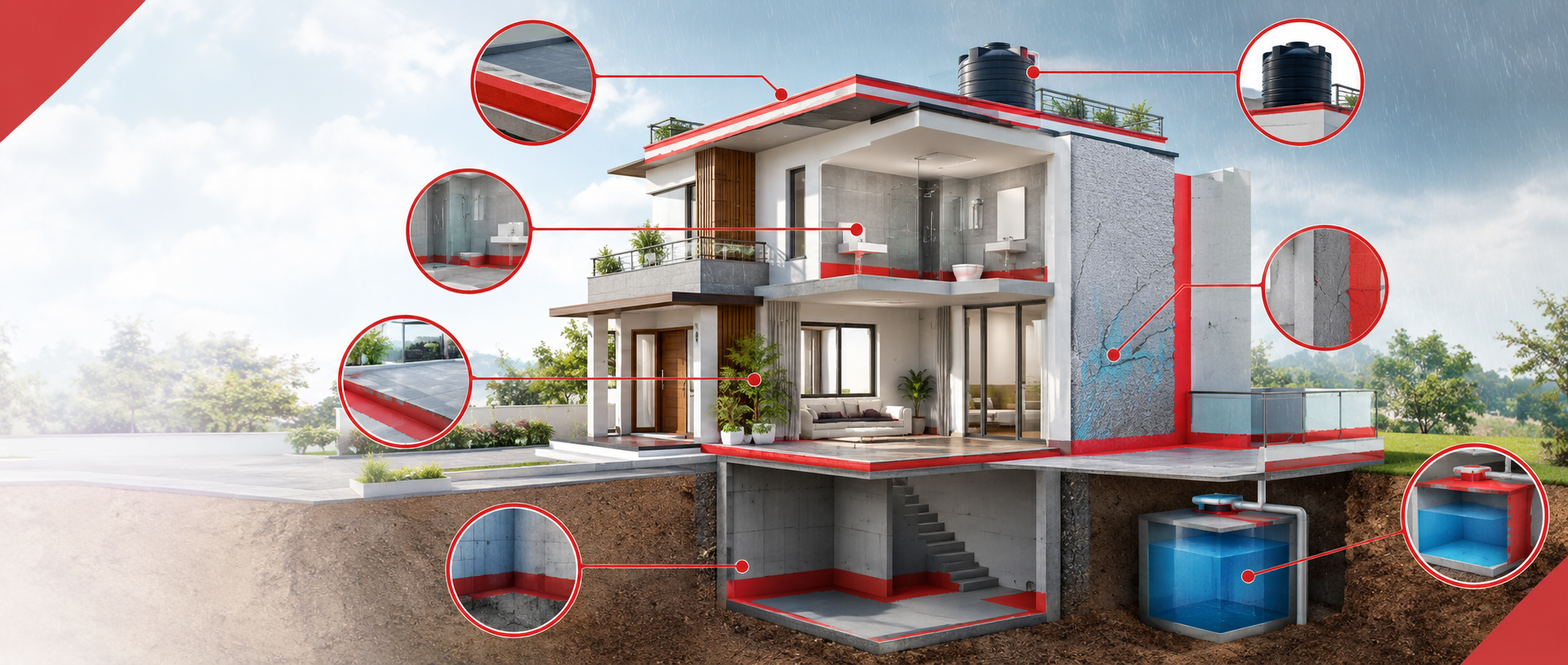 Waterproofing Solution Provider in Kerala